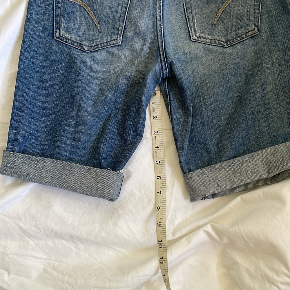 Joe's Jeans Women's Blue Denim Shorts - Picture 4 of 5